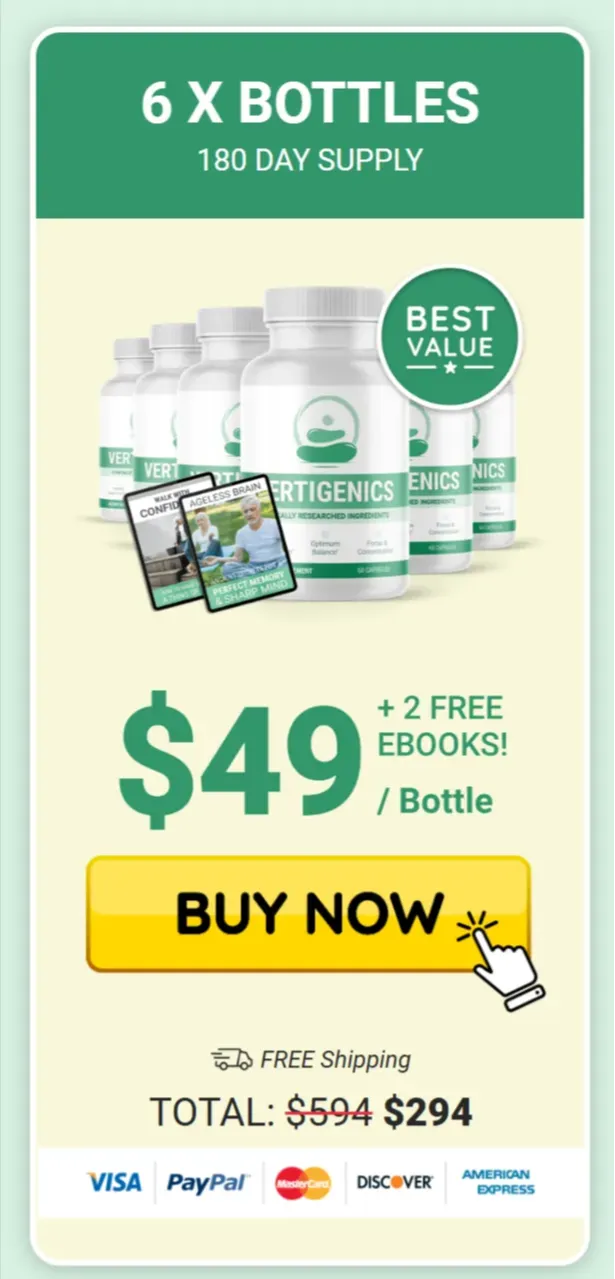 Vertigenics-6 bottle price